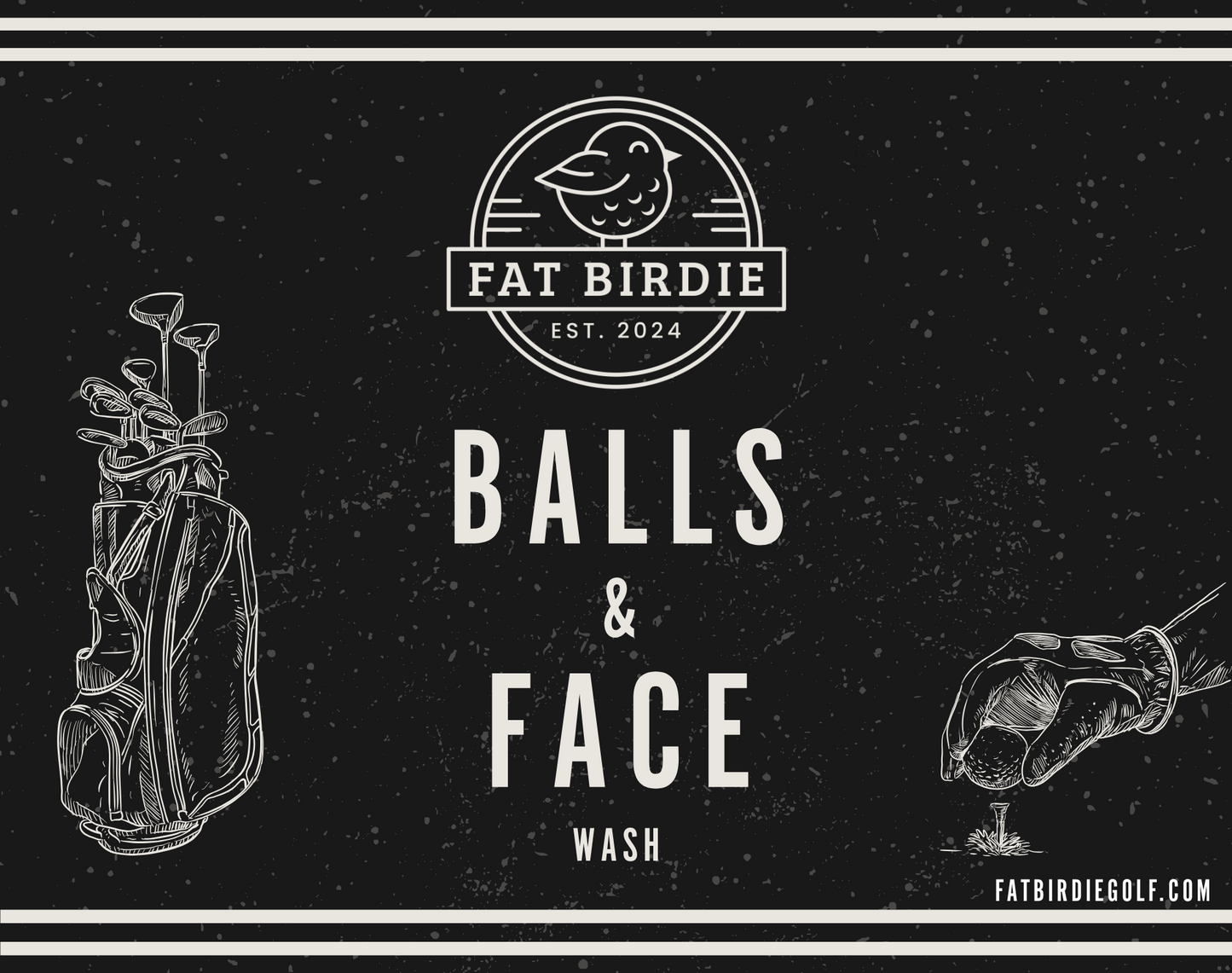 Golf Clubs and Balls Cleaning Kit: Bottle, Towel, Groove Brush